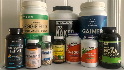 My top 5 supplements to .
